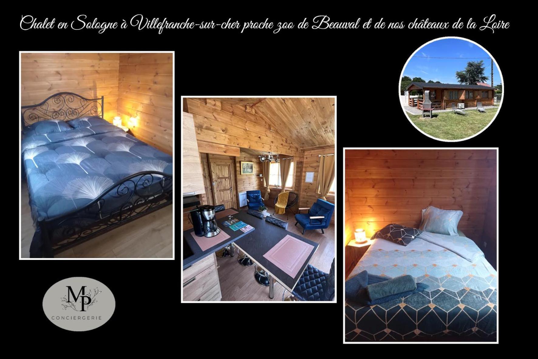 Chalet En Sologne A Villefranche Sur Cher Exterior photo